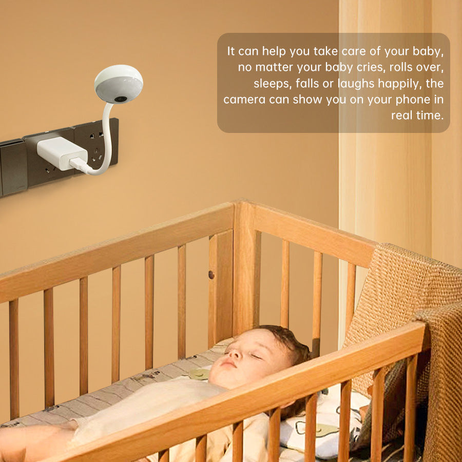 AI 3MP Lollipop Shape Window Cam WiFi Baby Monitor Pet Cam Wifi AI Smart Camera