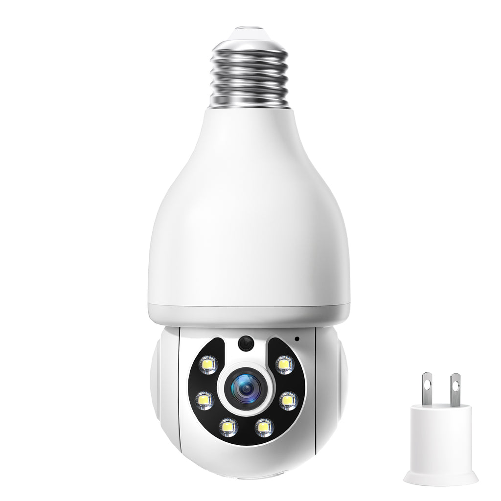 2MP AJcloud PTZ WiFi Indoor E27 Light Bulb Network Security Camera