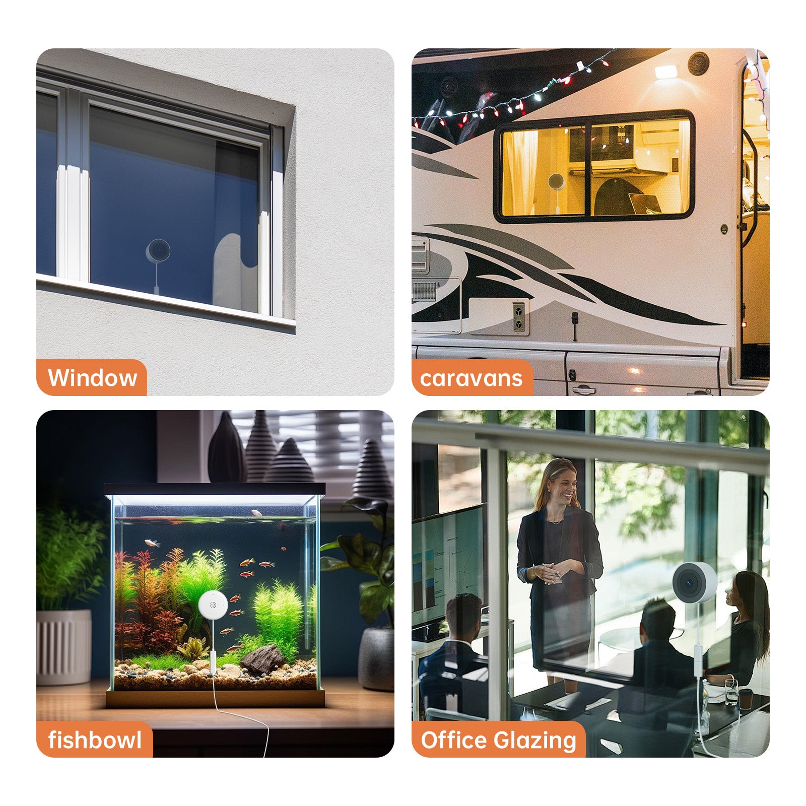 AI Connected W'911 Call Advanced AI Description Notification Integrated Chatgpt Wifi Pet Vehicle Alert Window Camera