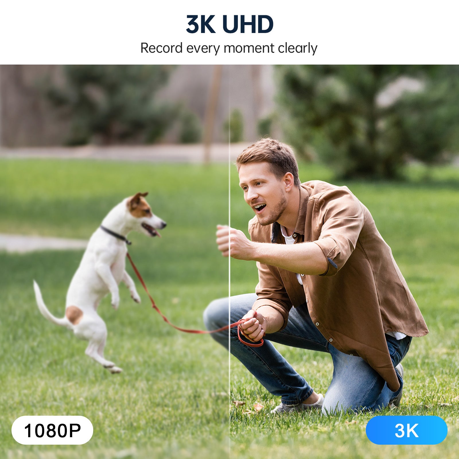 4MP WiFi Rechargeable Battery Security Outdoor Solar Camera