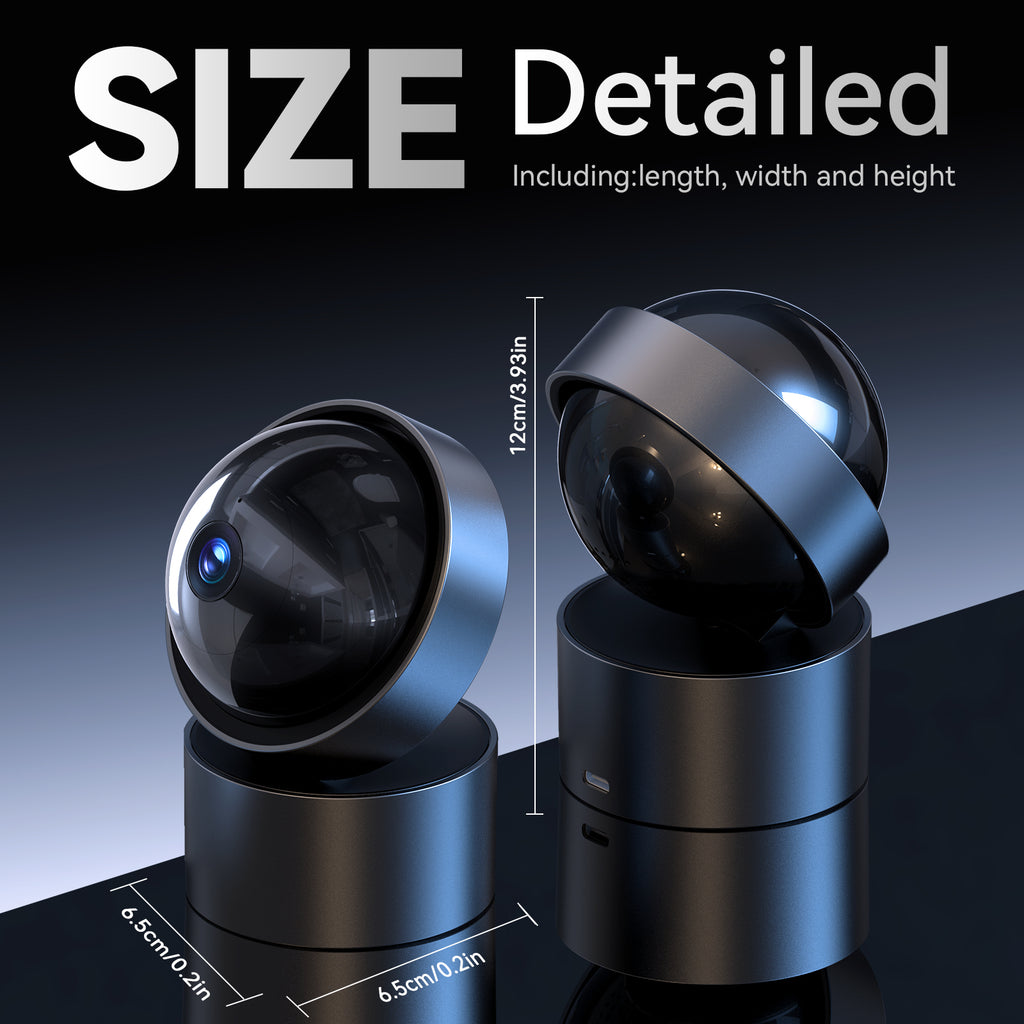 AI PTZ Connected W'911 Call Integrated Chatgpt Wifi Pet Vehicle Alert Camera