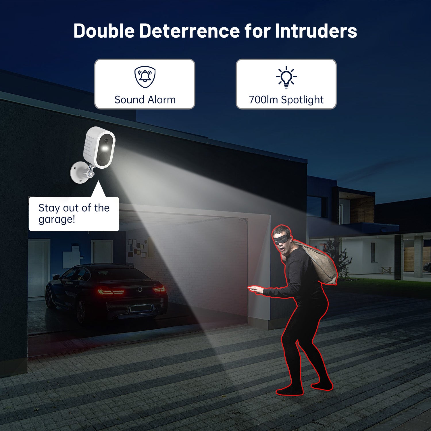 4MP WiFi Rechargeable Battery Security Outdoor and Indoor Camera