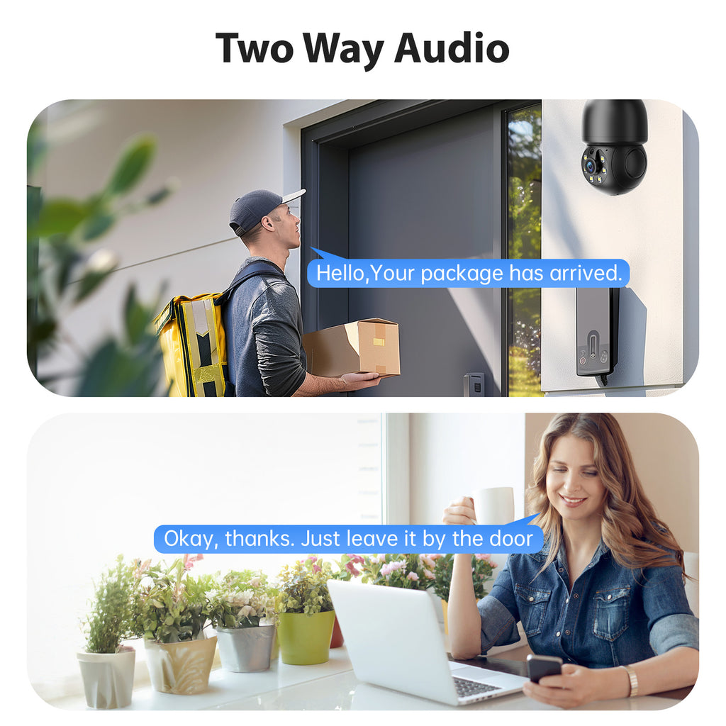 3MP Light Bulb PTZ WiFi Indoor E27 Network Security Camera