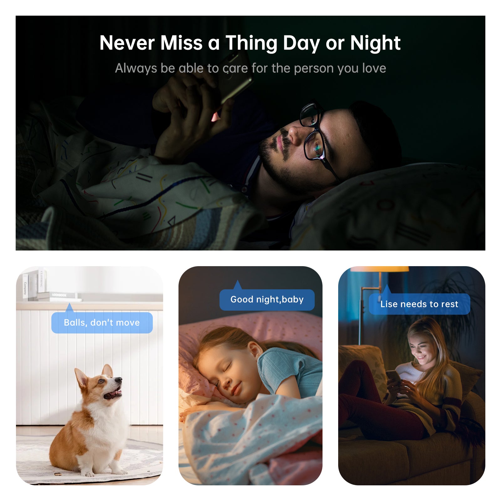 3MP AJcloud 2 Pack E27 Light Bulb PTZ AJCloud WiFi Indoor Network Security Camera