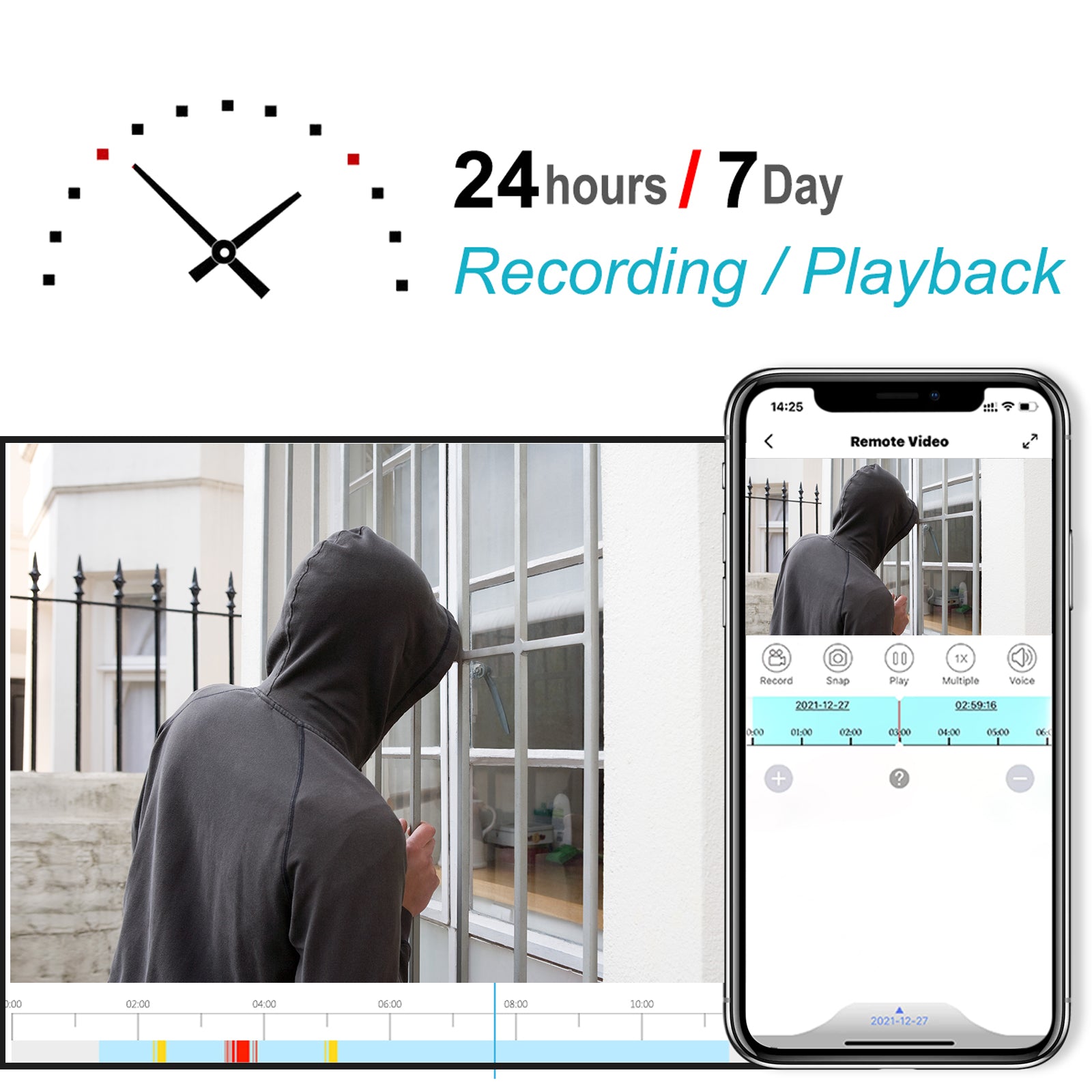 4CH IP POE CAMERA KIT