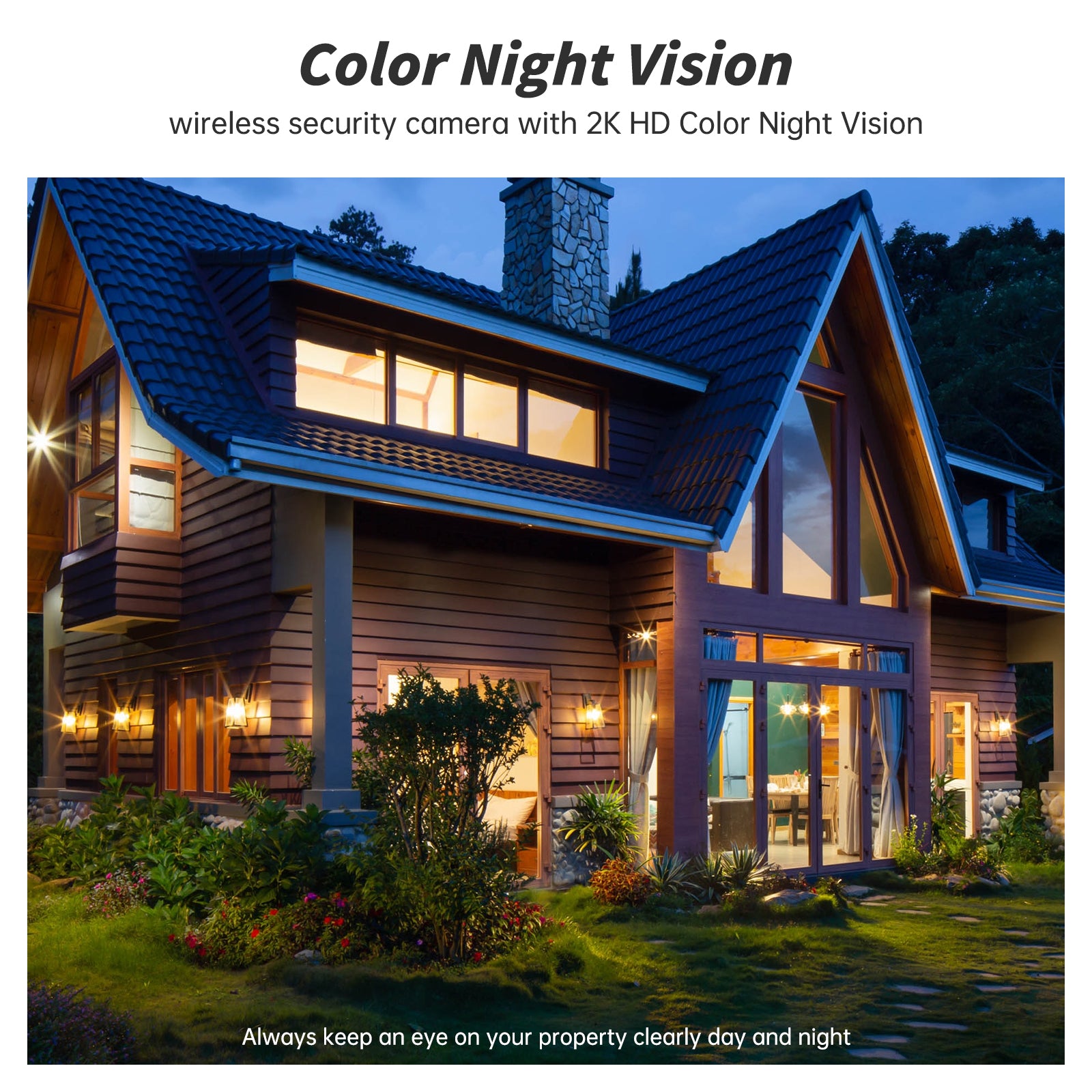 4MP WiFi Rechargeable Battery Security Outdoor and Indoor Camera