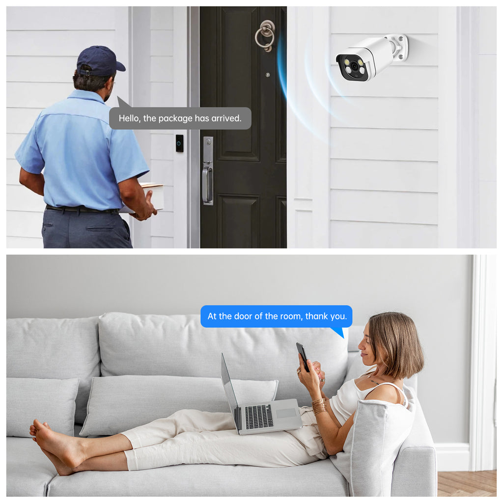 4CH IP POE CAMERA KIT