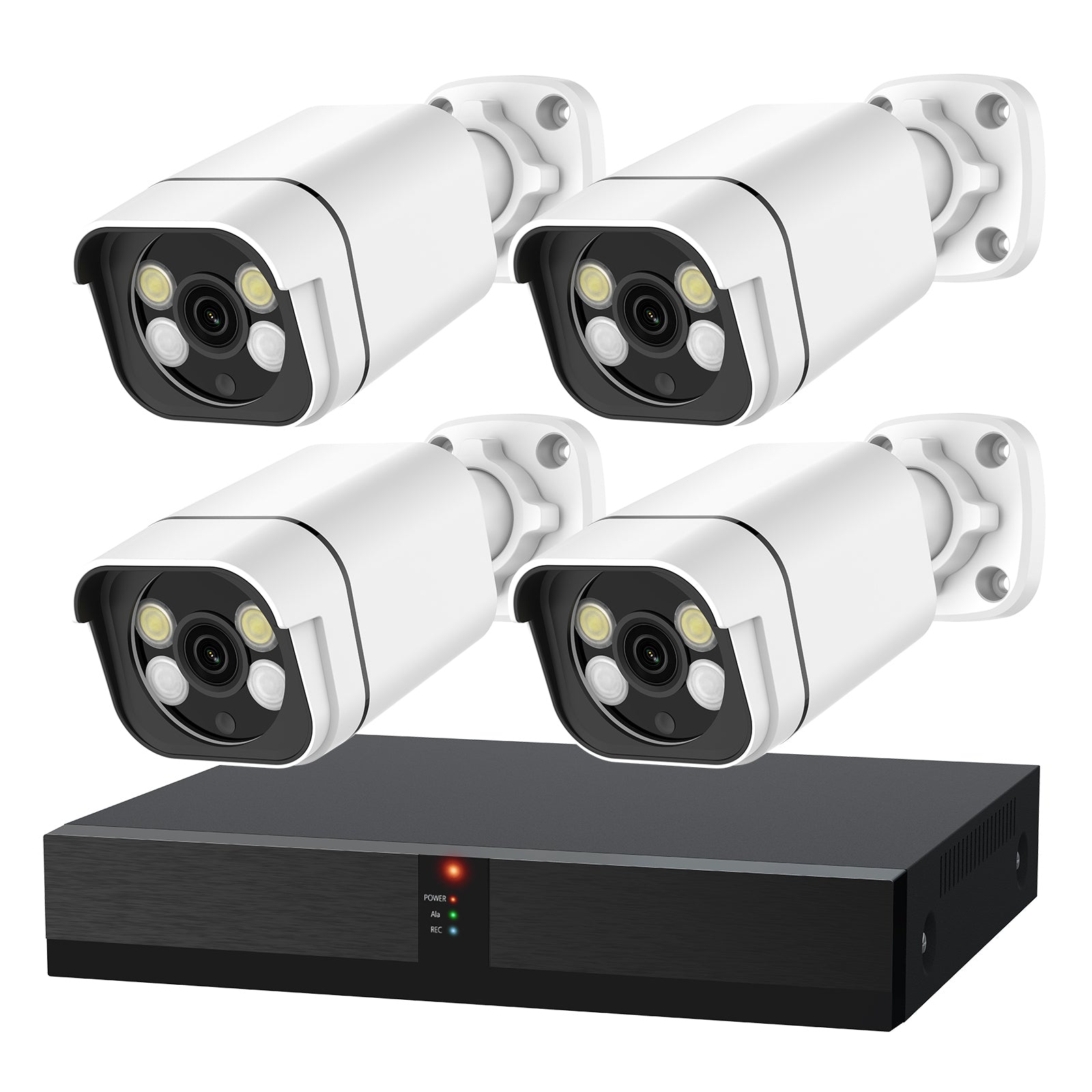 4CH IP POE CAMERA KIT