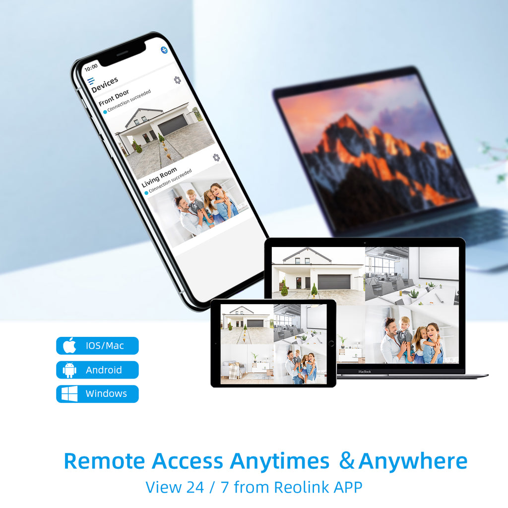 4CH IP POE CAMERA KIT