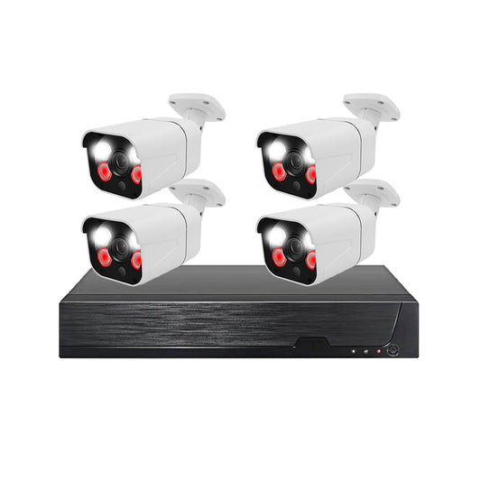 Smart 4K UHD Security System 4CH IP POE Camera Kit