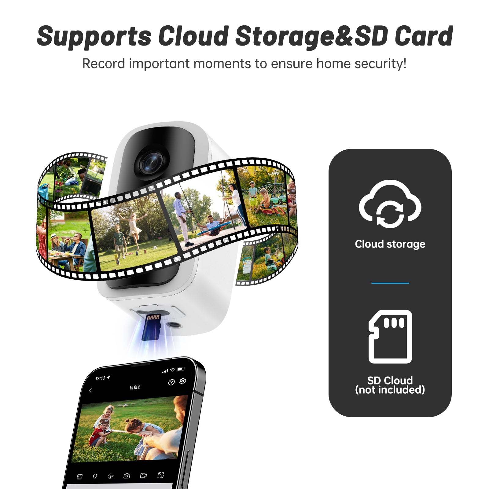 4MP WiFi Rechargeable Battery Security Outdoor Camera