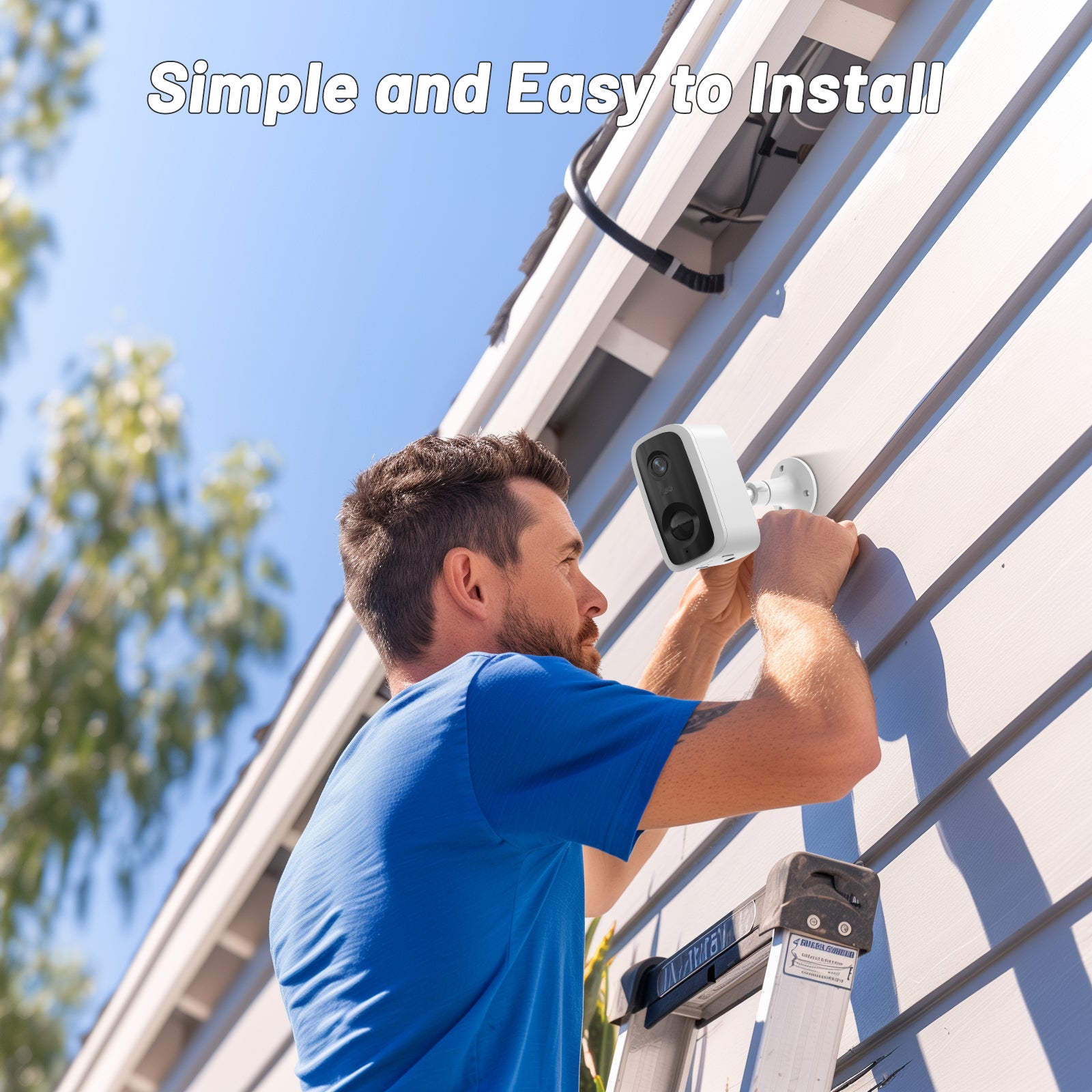 4MP WiFi Rechargeable Battery Security Outdoor Camera